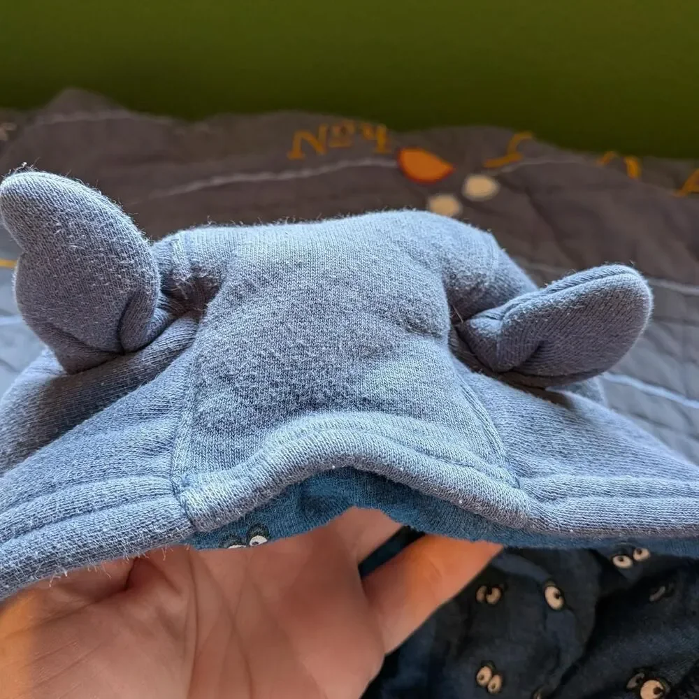Oshkosh-b-gosh Blue and Navy Monster Hoodie